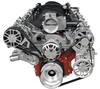 LS Chevy Victory Series Pulley Systems with Power Steering (Machined Brackets)