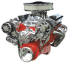 Small Block Chevy Small Block Chevy Victory Series Kit with Alternator and A/C WITHOUT POWER STEERING