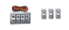 4 DR BILLET SWITCH KIT W/7 SWITCHES