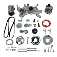 Front Runner™ Drive System GM LS Wet-Sump Polished/Chrome without Power Steering