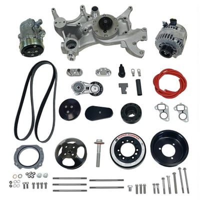 Front Runner™ Drive System GM LS Wet-Sump Black without Power Steering