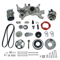 Front Runner™ Drive System GM LS7 Dry-Sump Chrome/Polished without Power Steering