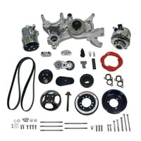 Front Runner™ Drive System GM LT1 Dry-Sump Black/Chrome without Power Steering