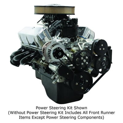Front Runner™ Drive System, Small Block Ford, Black, without Power Steering
