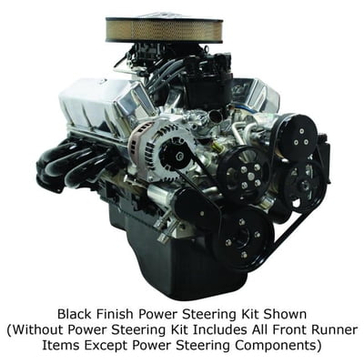 Front Runner™ Drive System, Small Block Ford, Black/Chrome, without Power Steering