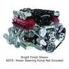 Front Runner™ Drive System, Big Block Chevrolet, Black/Chrome, Power Steering without Pump