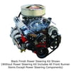 Front Runner™ Drive System, Small Block Chevrolet, Black/Chrome, without Power Steering
