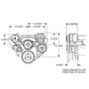 Front Runner™ Drive System, Big Block Chevrolet, Bright, with Power Steering