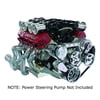 Front Runner™ Drive System, Big Block Chevrolet, Bright, Power Steering without Pump