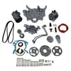 Front Runner™ Drive System, Small Block Ford, Bright, Power Steering without Pump