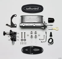 Aluminum Tandem M/C w/Bracket and Valve (Mustang)
