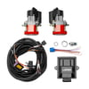 Electronic Parking Brake Rear Retrofit Brake Kit, Red