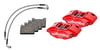 Powerlite Front Caliper Kit,Red
