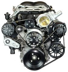 Chevy LS Victory Series Kit for Supercharger, Alternator, A/C and Power Steering - Magnuson Heartbeat