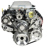 LS Chevy for Whipple Supercharger Kit w/Alternator, AC, & Power Steering