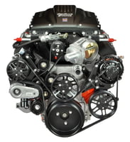 LSV10-SC02 - Chevy LS 10 Rib Pulley System for Edelbrock Supercharger - Alt, AC, PS | MAX 10R Series