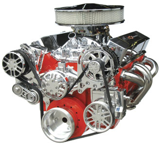 Small Block Chevy Victory Series Kit with Alternator, A/C and Power Steering