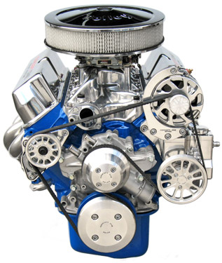 Small Block Ford Kit with Alternator and Power Steering for 351W Short Waterpump