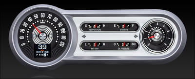 1953- 54 Chevy Car RTX Instruments