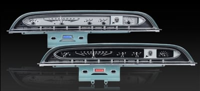 1961 Ford Galaxie, 1961 Mercury Monterey and Meteor 600 VHX Instruments