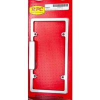 CHROME LICENSE PLATE FRAME W/O 3RD BRAKE LAMP