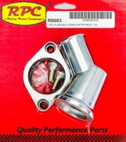 Aluminum Water Neck 1966-75 Small Block Chevy 283-350 V8