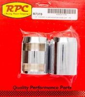 Aluminum Radiator Hose Caps Fits Over 1 3/4" Hose Sleeve Adapter