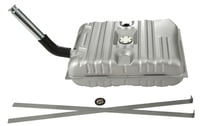 ALLOY MUSCLE CAR FUEL TANK, EFI. LH FILLER, 16 GALLON
