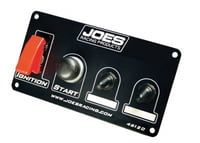 IGNITION SWITCH PANEL, 2 ACCESSORY SWITCHES, 6-5/8" X 3-1/2"