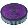 BLACK 14" SUPERFLOW AIR CLEANER/WASHABLE