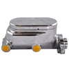 CHROME ALUM MASTER CYLINDER SMOOTH TOP 1in BORE