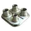 Aluminum Firewall Bulkhead 4 Port