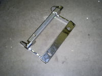 CHROME PLATED CUSTOM SIDE MOUNT HOOD HINGE